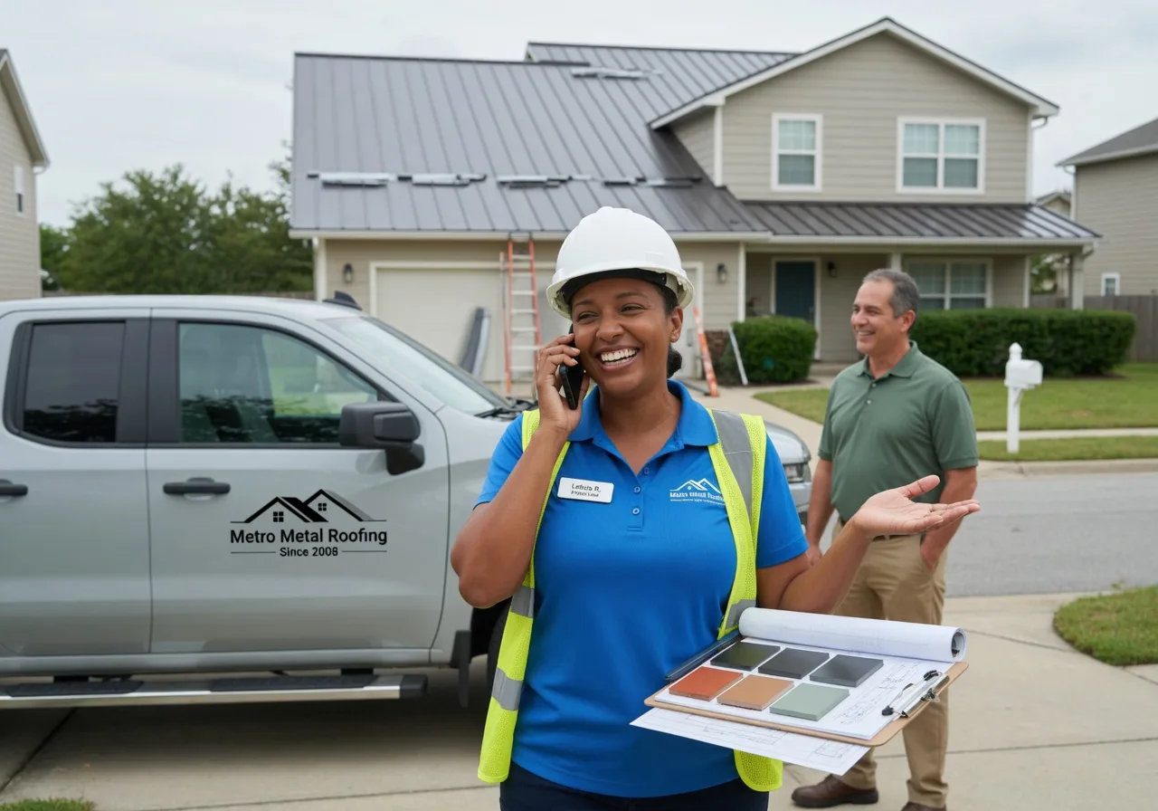 Storm Damage Metal Roof Repair in Oliveburg, PA